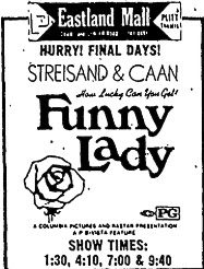 NCG Courtland Cinemas - 1982 Ad